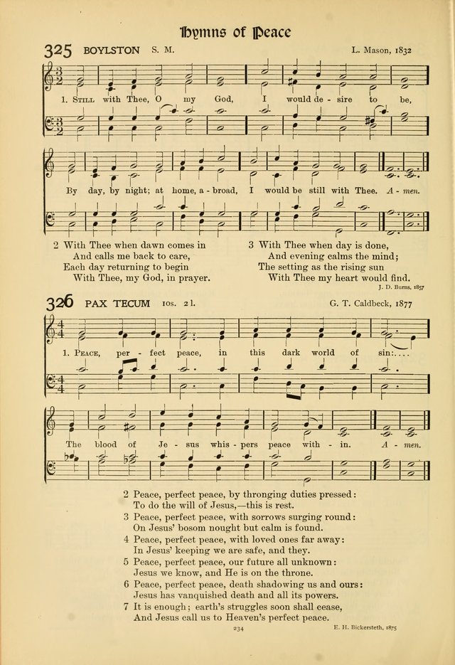 Hymns of Worship and Service page 234