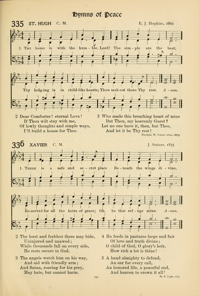 Hymns of Worship and Service page 241