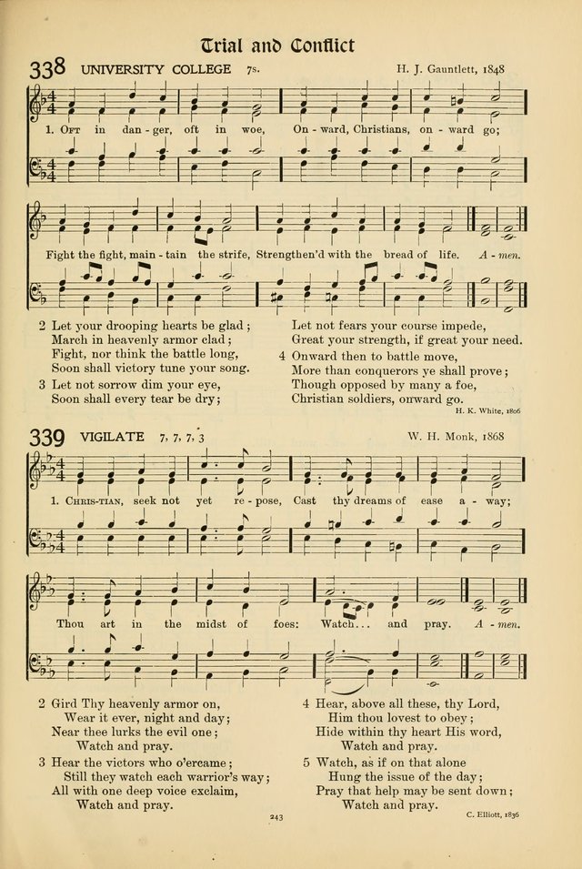 Hymns of Worship and Service page 243