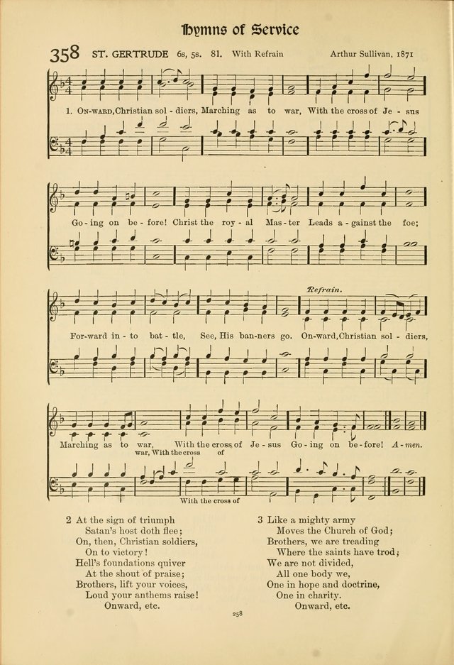 Hymns of Worship and Service page 258