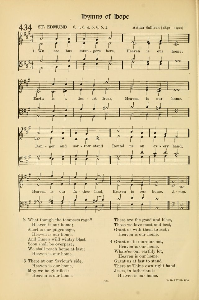 Hymns of Worship and Service page 314