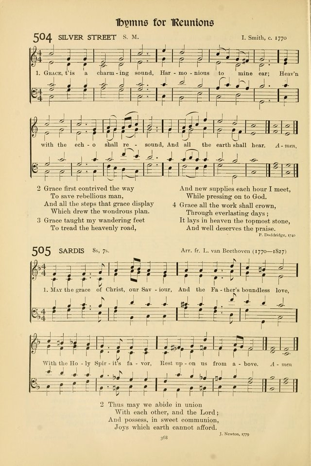 Hymns of Worship and Service page 368