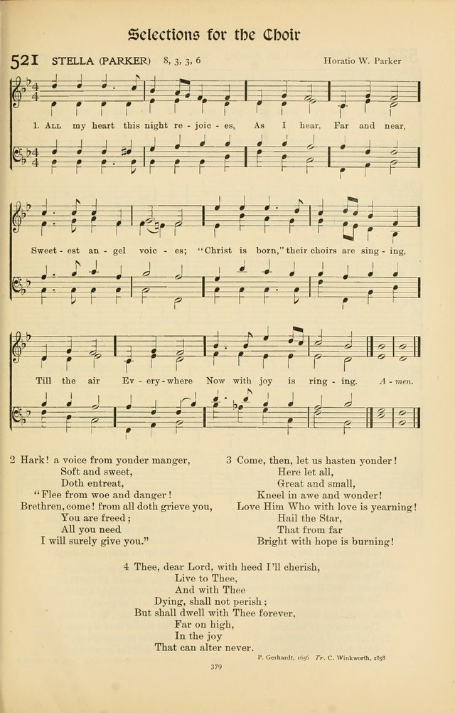 Hymns of Worship and Service page 379