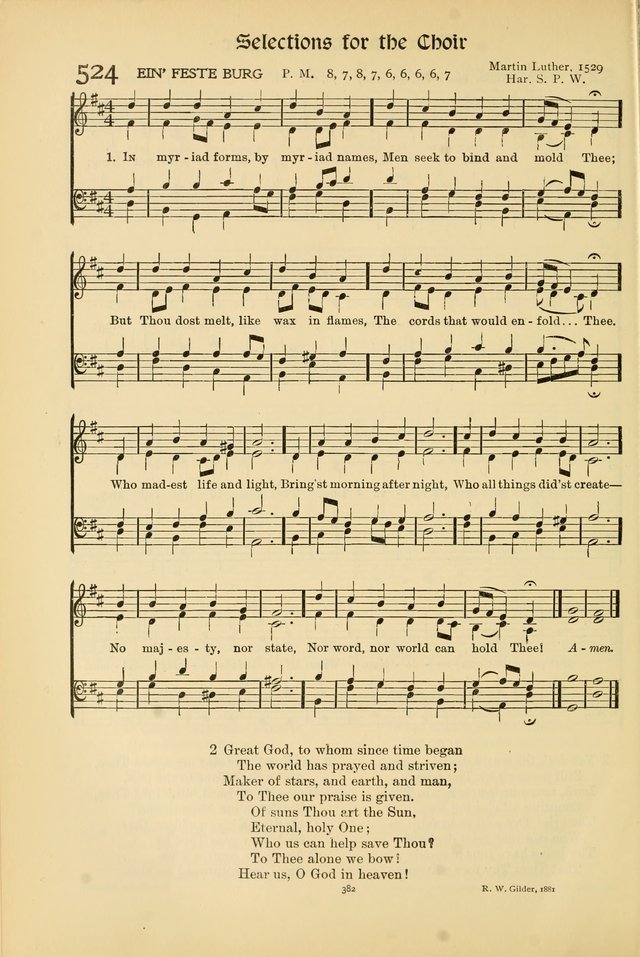 Hymns of Worship and Service page 382