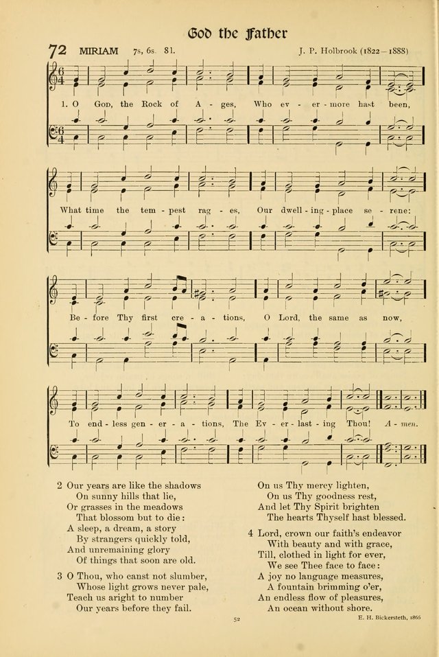 Hymns of Worship and Service page 52