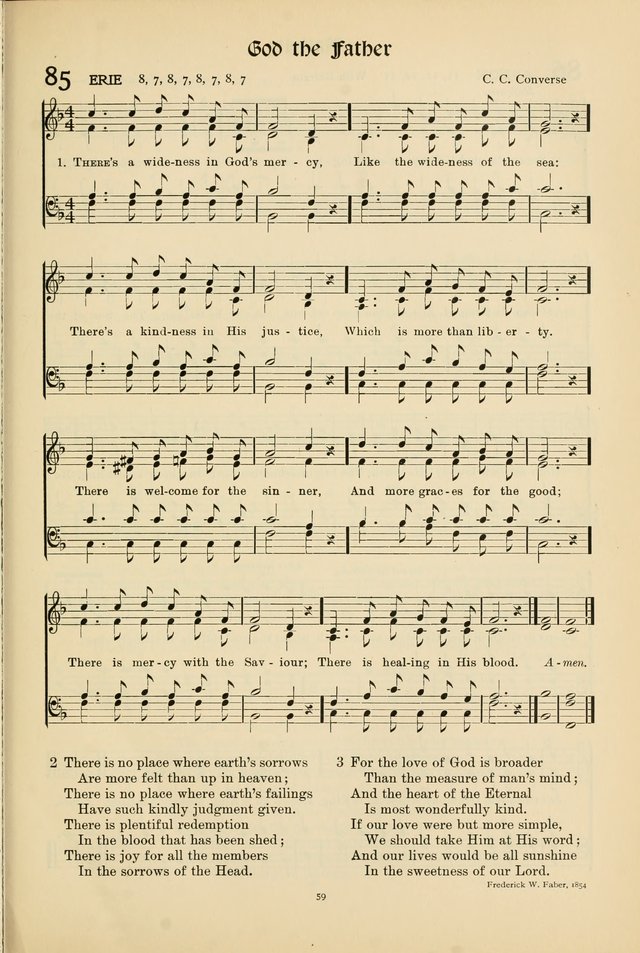 Hymns of Worship and Service page 59