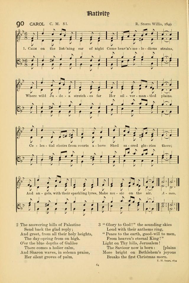 Hymns of Worship and Service page 64