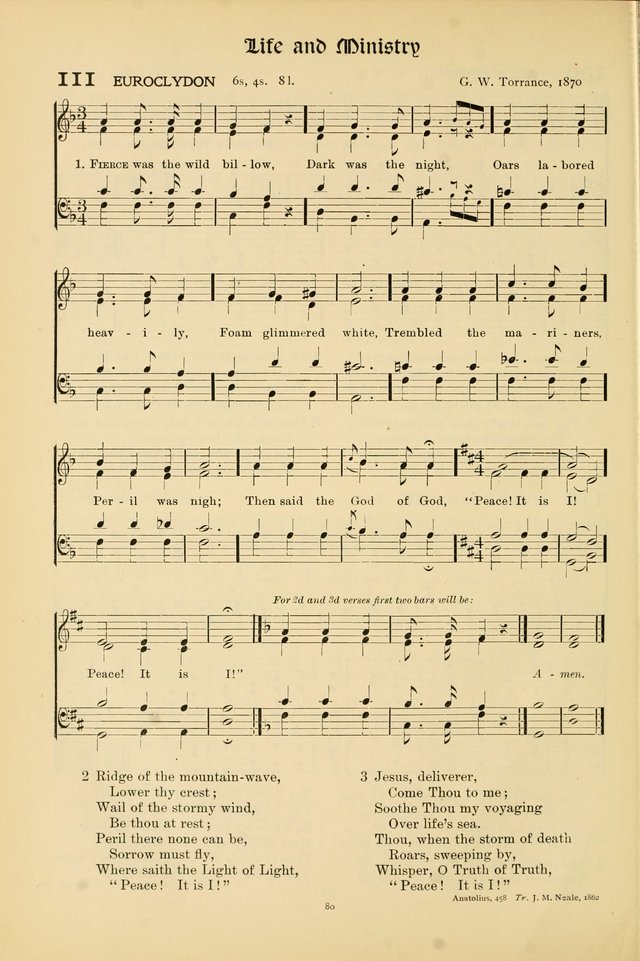 Hymns of Worship and Service page 80