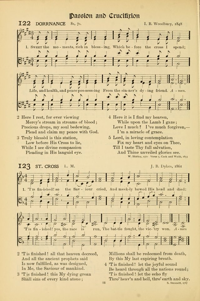 Hymns of Worship and Service page 88
