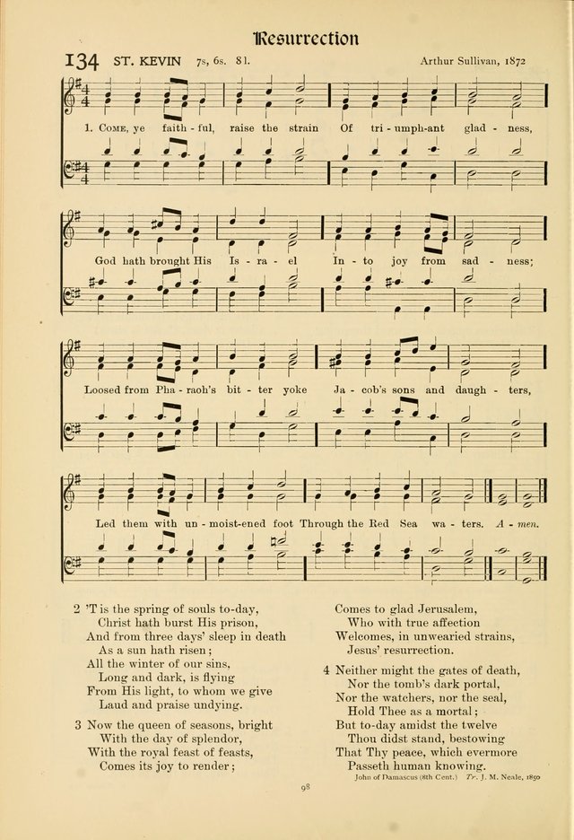 Hymns of Worship and Service page 98