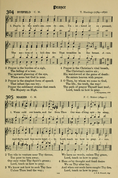 Hymns of Worship and Service: (12th ed.) page 221