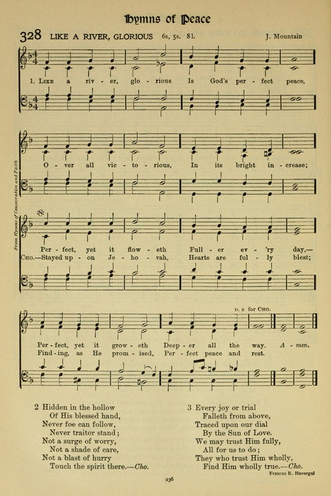 Hymns of Worship and Service: (12th ed.) page 236