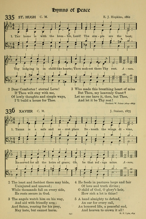 Hymns of Worship and Service: (12th ed.) page 241