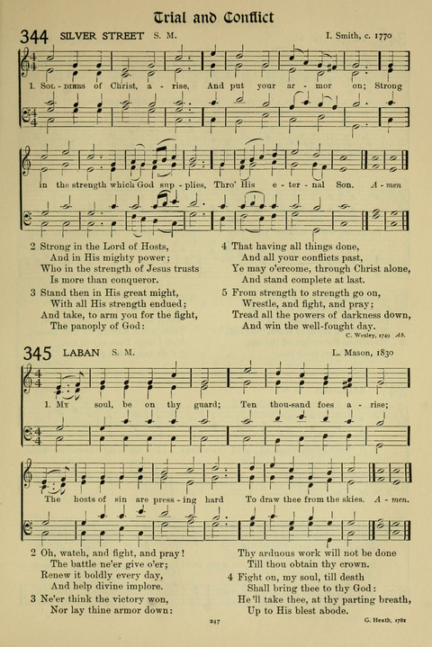 Hymns of Worship and Service: (12th ed.) page 247