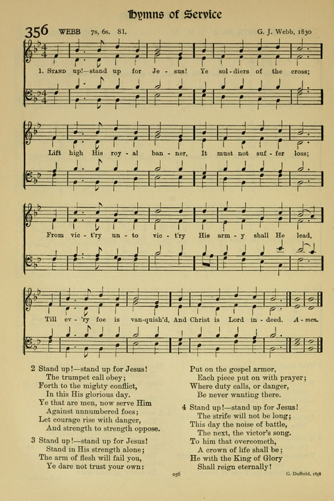 Hymns of Worship and Service: (12th ed.) page 256