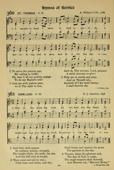 Hymns of Worship and Service: (12th ed.) page 260