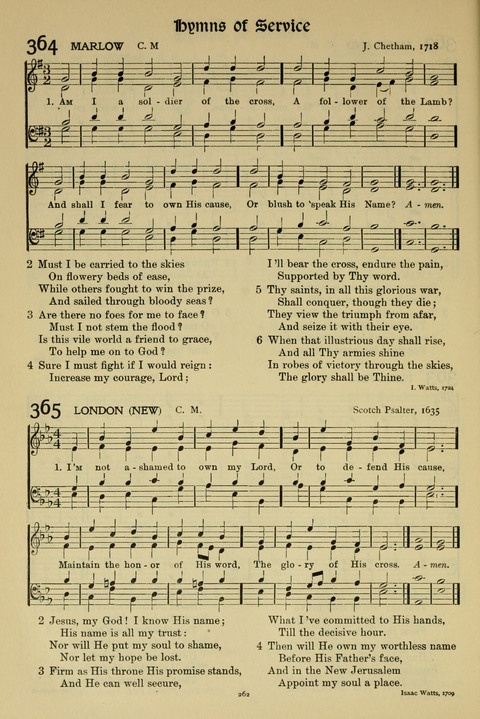 Hymns of Worship and Service: (12th ed.) page 262
