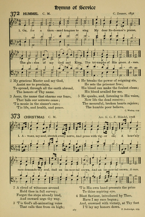 Hymns of Worship and Service: (12th ed.) page 267