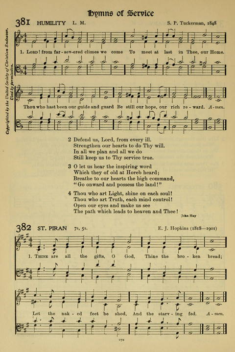 Hymns of Worship and Service: (12th ed.) page 272