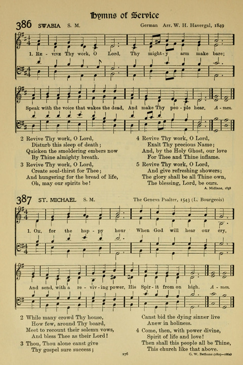 Hymns of Worship and Service: (12th ed.) page 276