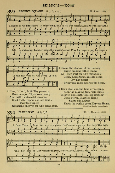 Hymns of Worship and Service: (12th ed.) page 280