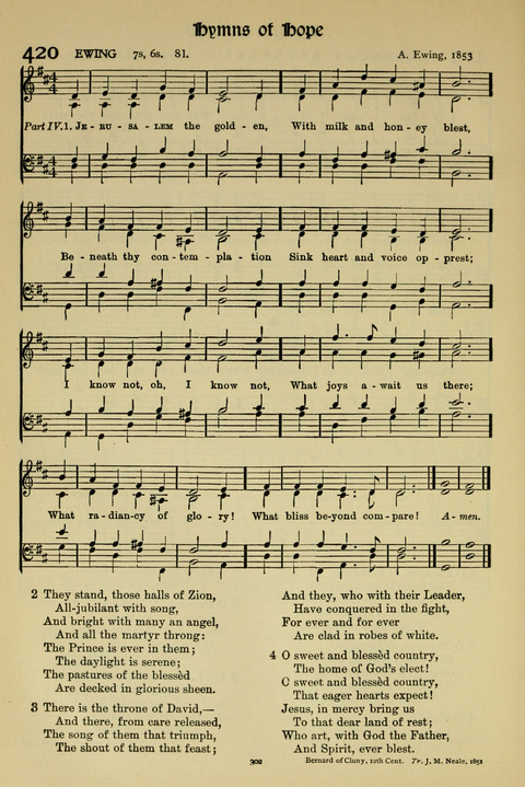 Hymns of Worship and Service: (12th ed.) page 302