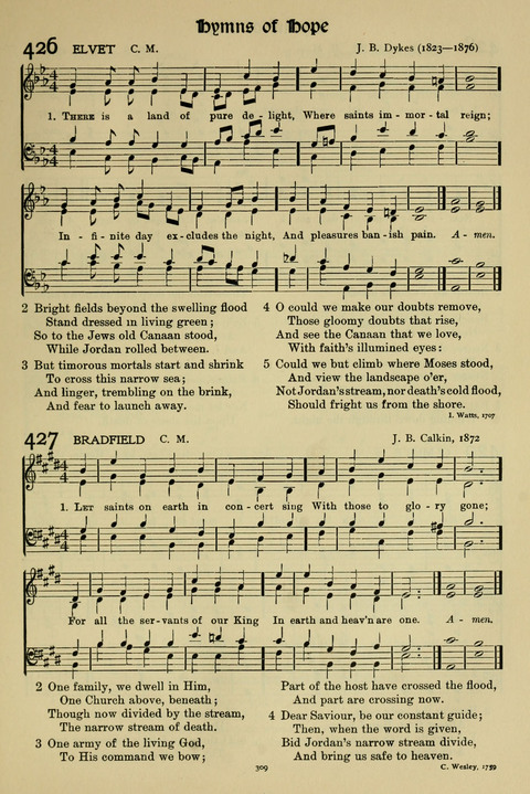 Hymns of Worship and Service: (12th ed.) page 309