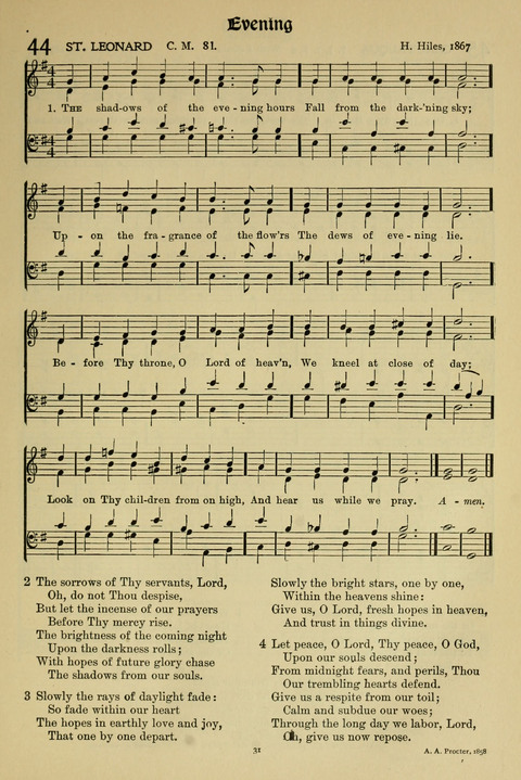 Hymns of Worship and Service: (12th ed.) page 31