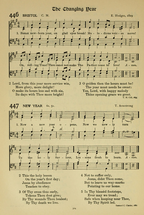 Hymns of Worship and Service: (12th ed.) page 324