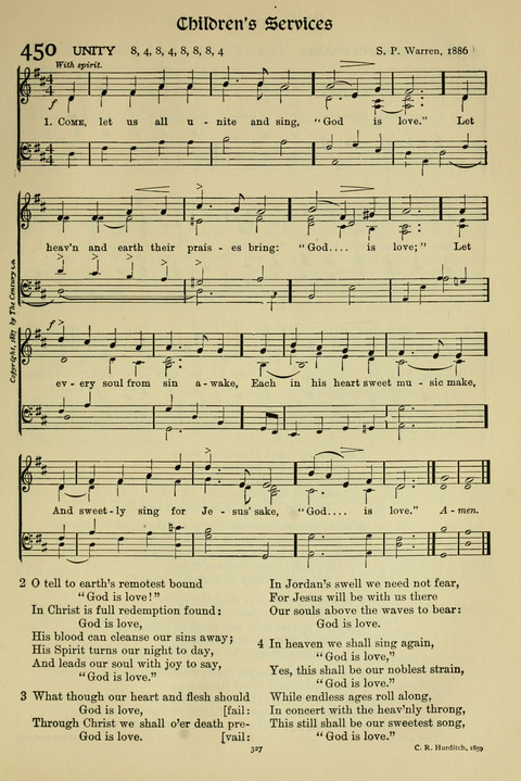 Hymns of Worship and Service: (12th ed.) page 327