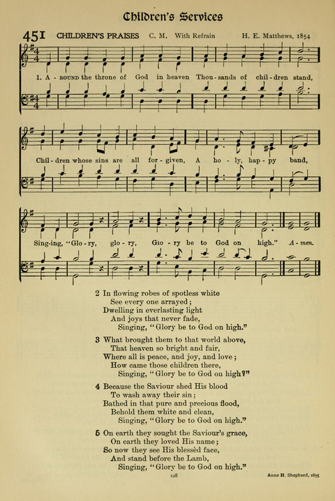 Hymns of Worship and Service: (12th ed.) page 328