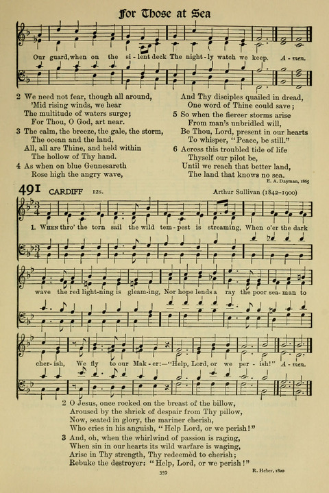Hymns of Worship and Service: (12th ed.) page 359