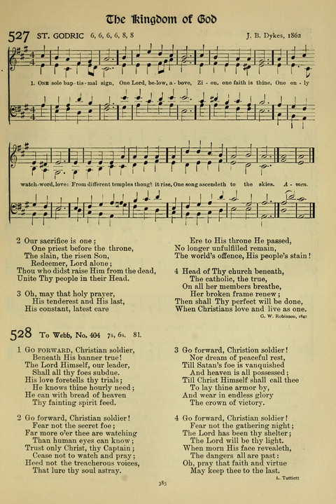 Hymns of Worship and Service: (12th ed.) page 385