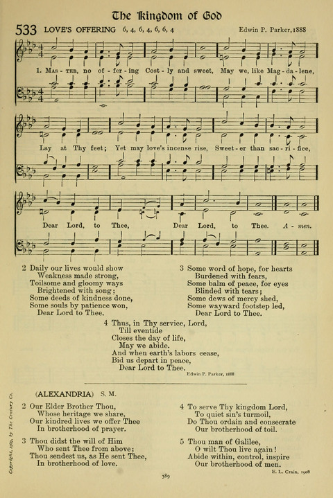 Hymns of Worship and Service: (12th ed.) page 389