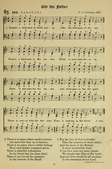Hymns of Worship and Service: (12th ed.) page 59