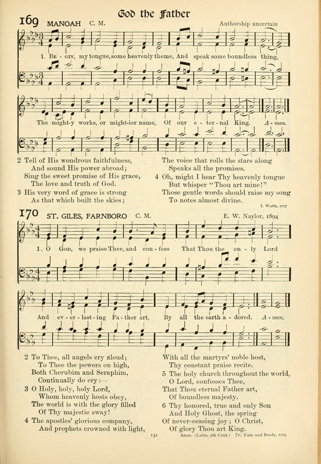 In Excelsis: hymns with tunes for Christian worship page 133