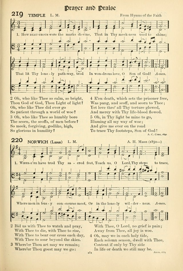 In Excelsis: hymns with tunes for Christian worship page 183