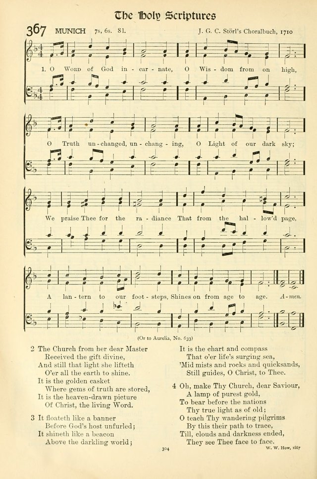 In Excelsis: hymns with tunes for Christian worship page 308