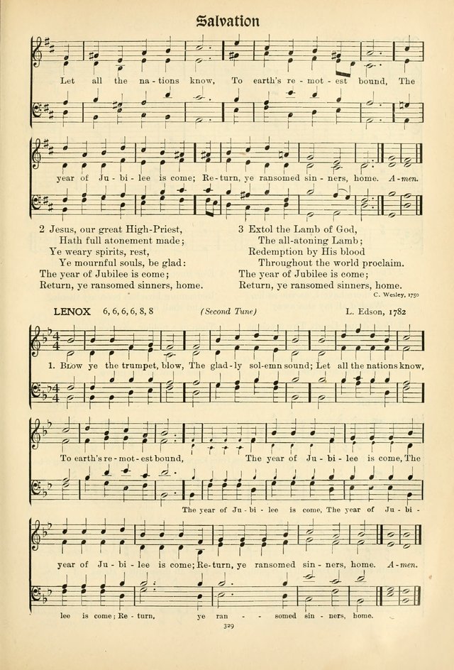 In Excelsis: hymns with tunes for Christian worship page 333