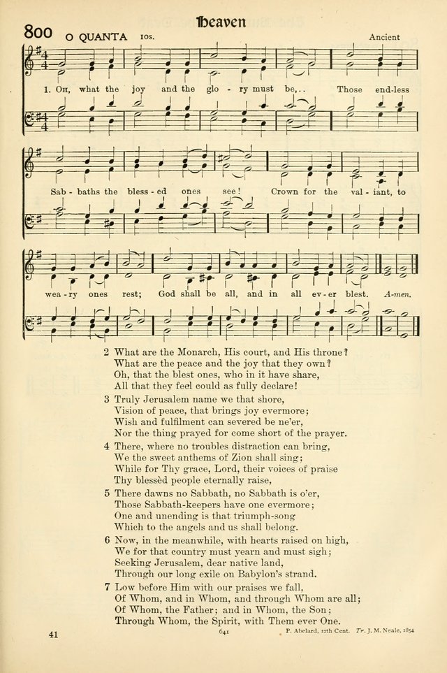 In Excelsis: hymns with tunes for Christian worship page 651
