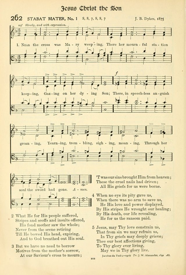 In Excelsis: Hymns with Tunes for Christian Worship. 7th ed. page 214