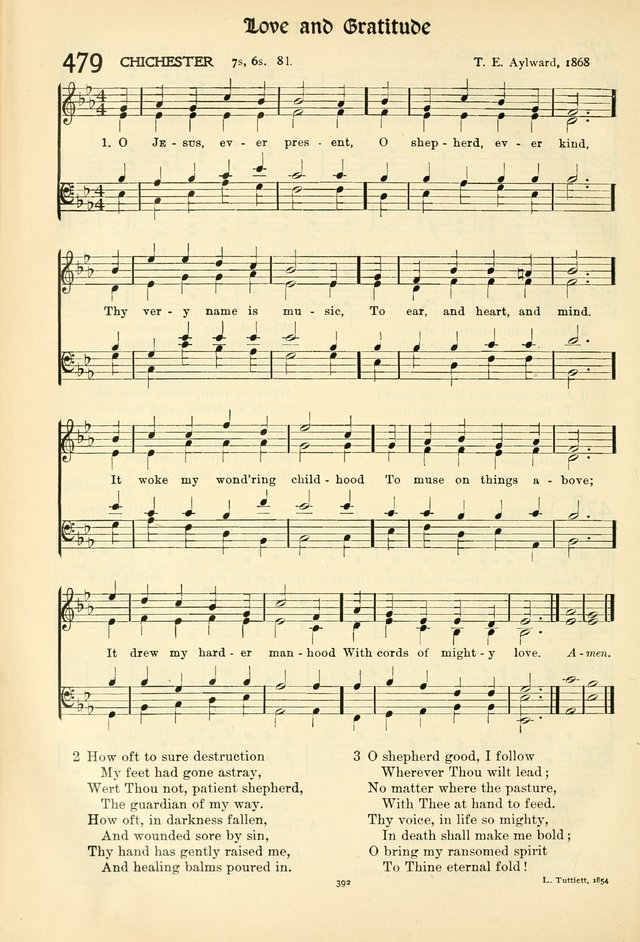 In Excelsis: Hymns with Tunes for Christian Worship. 7th ed. page 398