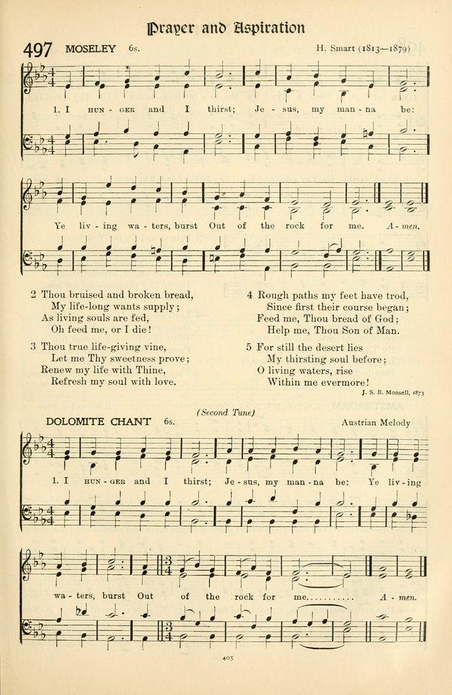 In Excelsis: Hymns with Tunes for Christian Worship. 7th ed. page 411