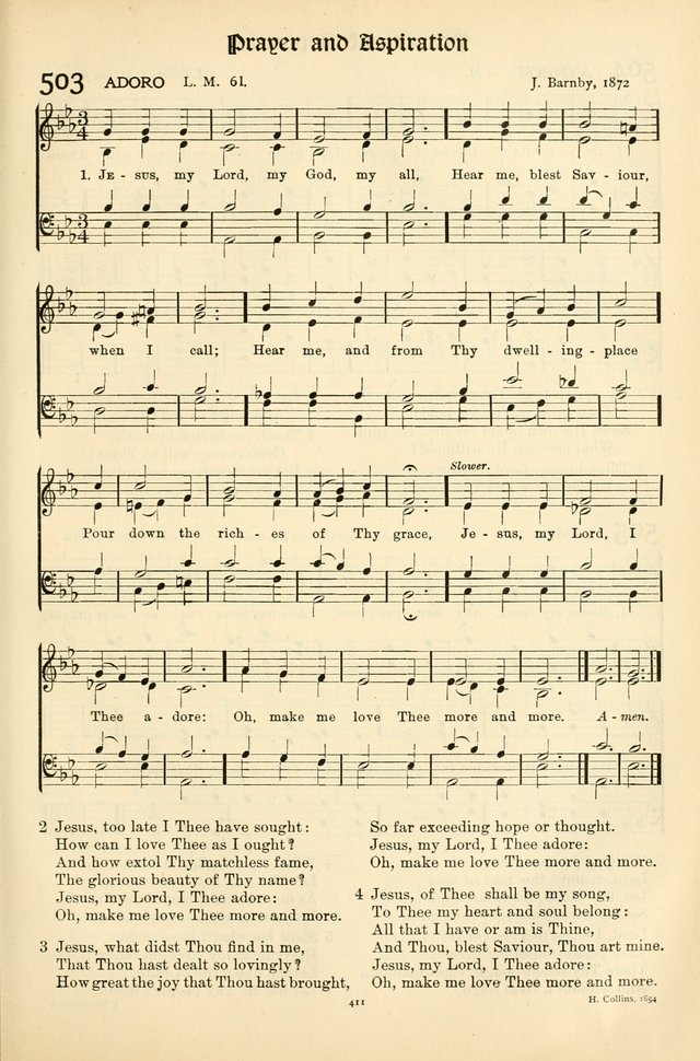 In Excelsis: Hymns with Tunes for Christian Worship. 7th ed. page 417