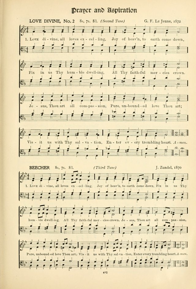 In Excelsis: Hymns with Tunes for Christian Worship. 7th ed. page 431