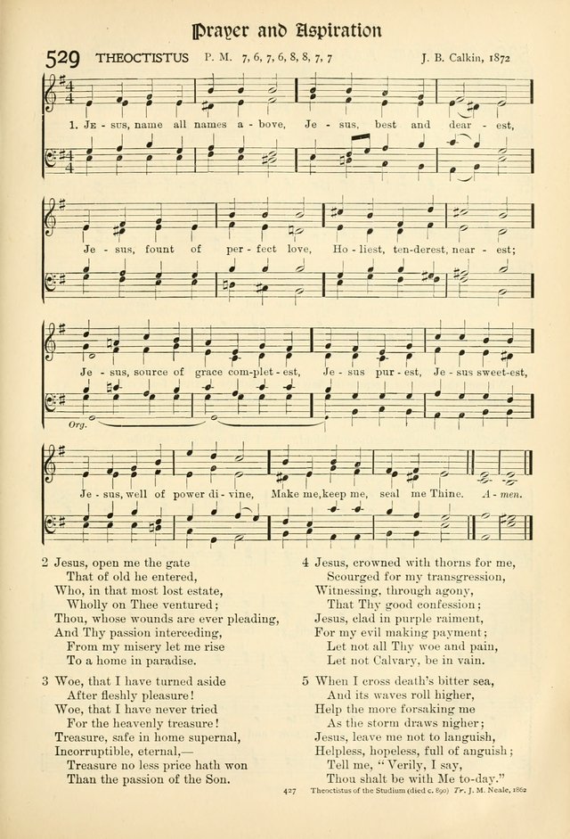 In Excelsis: Hymns with Tunes for Christian Worship. 7th ed. page 433