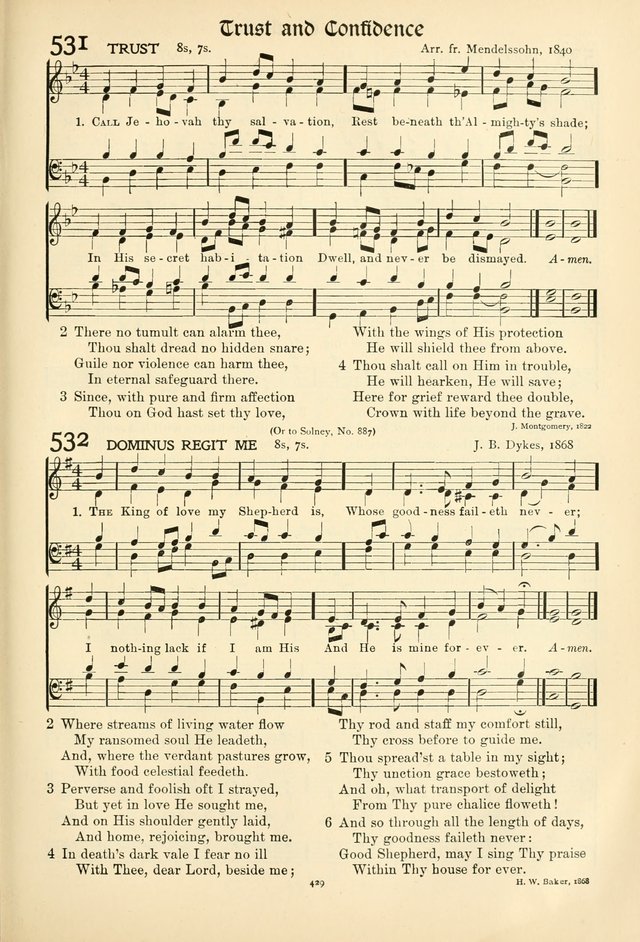 In Excelsis: Hymns with Tunes for Christian Worship. 7th ed. page 435