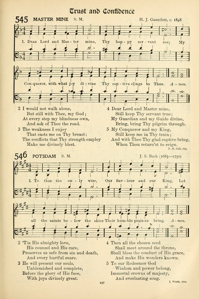 In Excelsis: Hymns with Tunes for Christian Worship. 7th ed. page 443