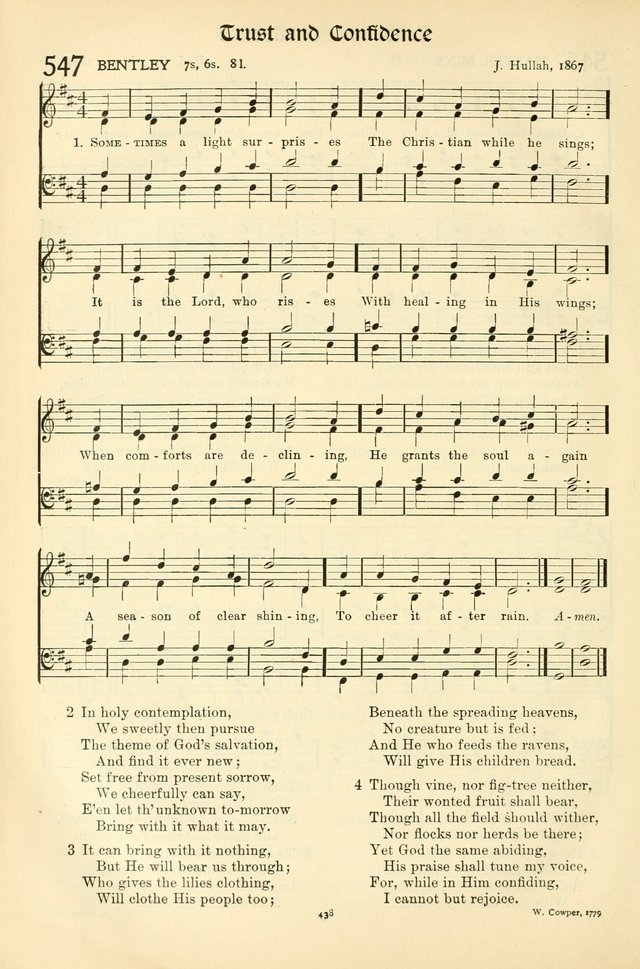 In Excelsis: Hymns with Tunes for Christian Worship. 7th ed. page 444