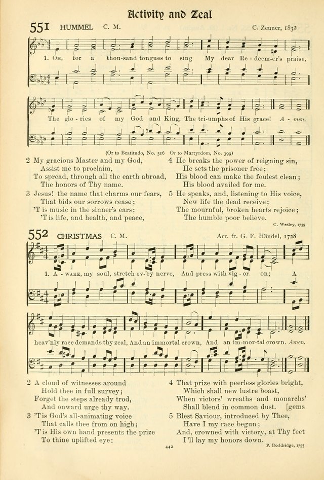In Excelsis: Hymns with Tunes for Christian Worship. 7th ed. page 448
